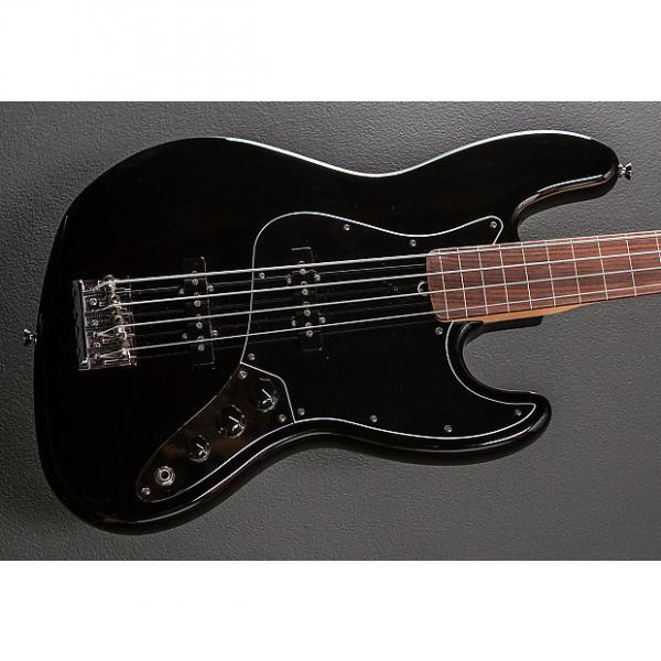 Custom Fender American Standard Fretless Jazz Bass 2013 Black #1 image