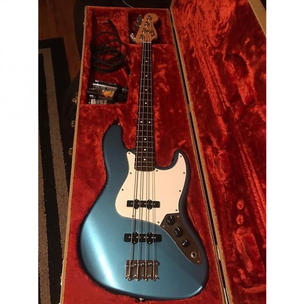 Custom Fender Jazz Bass 2014 Lake Placid Blue #1 image