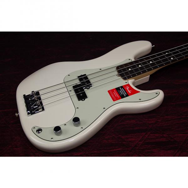 Custom NEW 2017 Fender American Professional Precision Bass Olympic White Authorized Dealer! Hardshell Case #1 image