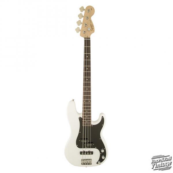 Custom Squier Affinity Precision Bass PJ Olympic White #1 image