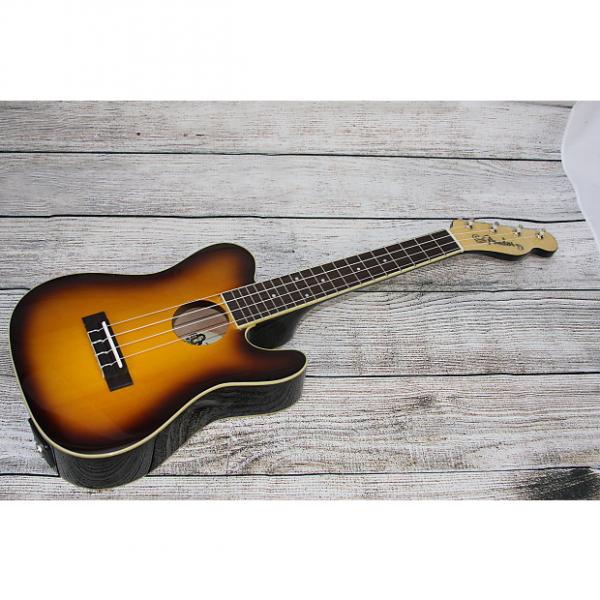 Custom Fender Ukulele '52 Acoustic Electric - 3 Tone Sunburst #1 image