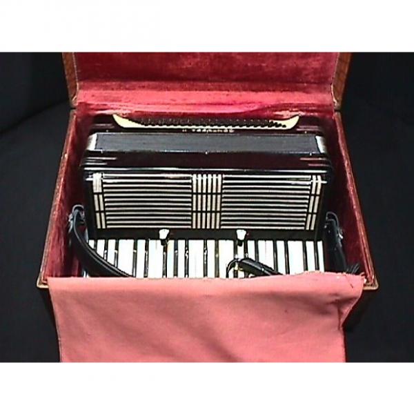 Custom Vintage Italian Made Contessa II 120 Bass Accordion in it's Original Case &amp; Ready to Play as-is #1 image