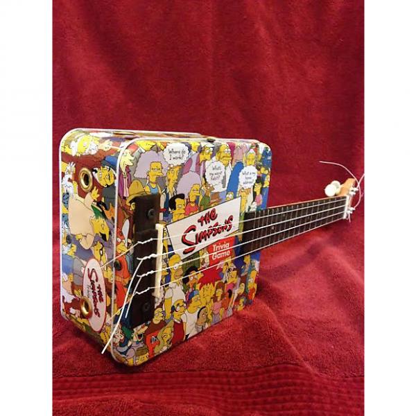 Custom Simpsons Ukulele / Cigar Box Guitar by Uncle Buck #1 image