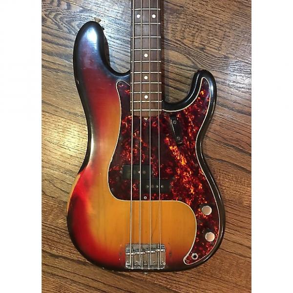 Custom Fender Precision Bass 1972 Sunburst #1 image
