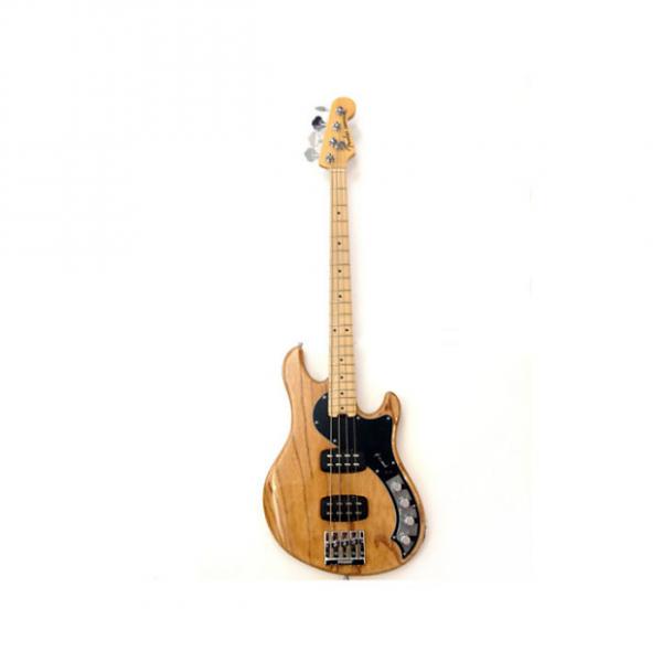 Custom Fender American Deluxe IV Dimension HH Bass Natural EX-DISPLAY Natural #1 image