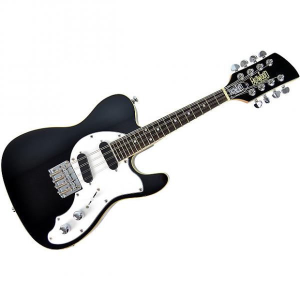 Custom Eastwood Guitars Mandocaster - Black #1 image
