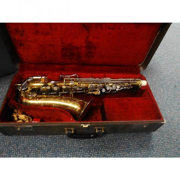 Custom Buescher 400 older alto sax #1 image