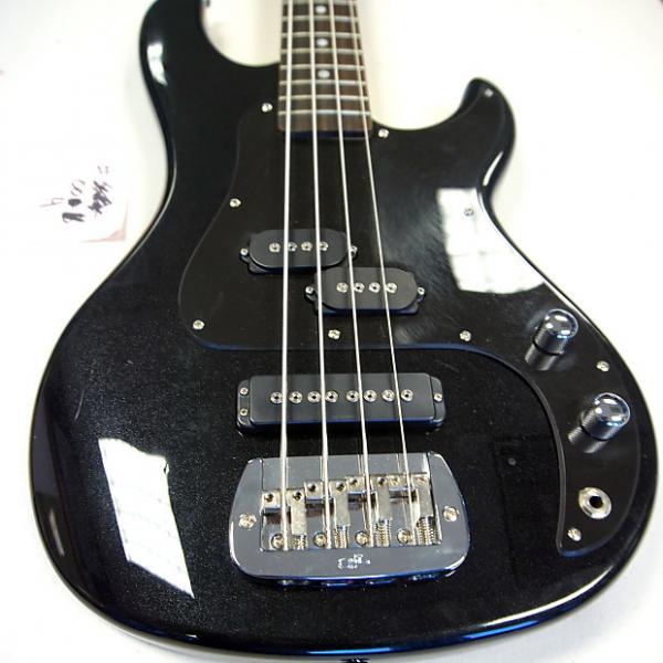 Custom Black Sparkle G&amp;L SB-2 Tribute Series 4-String Bass Guitar #1 image