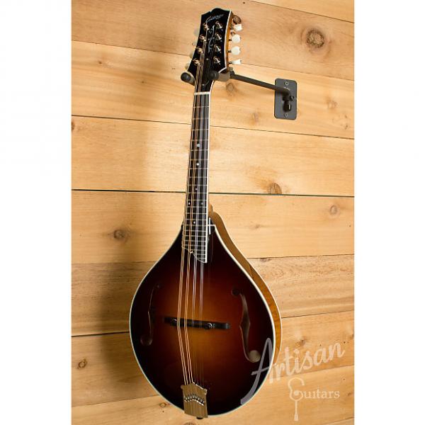 Custom Collings MT2 Mandolin Adirondack and Figured Maple with Sunburst Finish and Ivoroid Binding #1 image