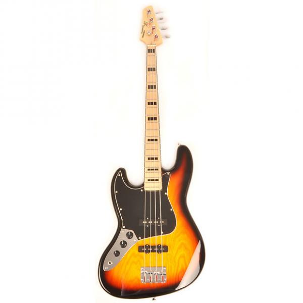 Custom Ursa 2 MN Ash 3TS LH Left Handed Sunburst Bass Guitarl #1 image