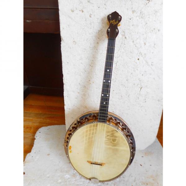 Custom Slingerland  Maybell Tenor Banjo, 1920's  17 Fret, Resonator, Tone Ring, Clean #1 image