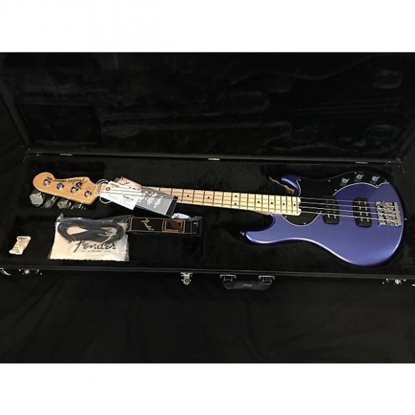 Custom Fender American Standard Dimension Bass IV HH 2016 Ocean Blue Metallic #1 image