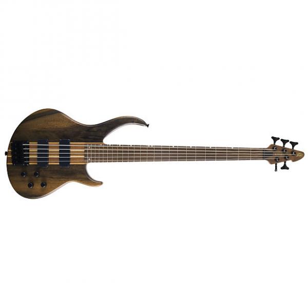 Custom Peavey Grind Bass 5 NTB 5-String Neck-Thru Electric Bass 2017 Natural #1 image