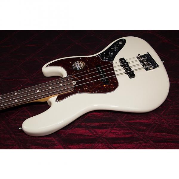 Custom Fender American Standard Jazz Bass Olympic White 031310 #1 image