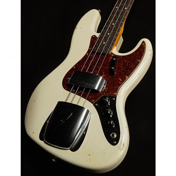 Custom Fender 2017 Collection 1962 Jazz Bass Journeyman Relic Olympic White #1 image