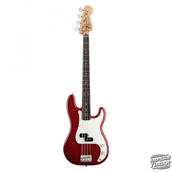 Custom Fender Standard Precision Bass Candy Apple Red / Rosewood #1 image