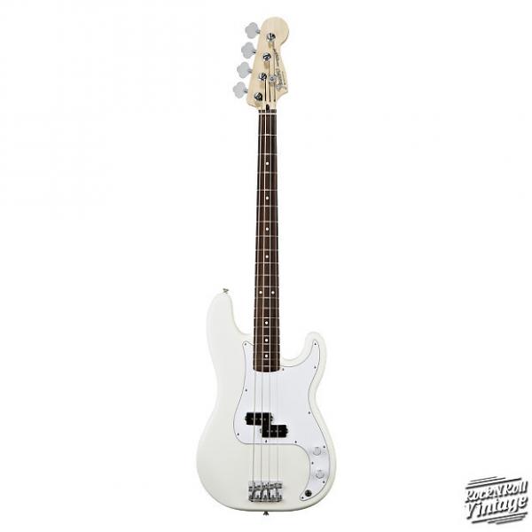 Custom Fender Standard Precision Bass Arctic White / Rosewood #1 image