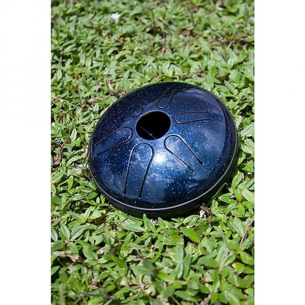 Custom Idiopan 6&quot; Bella Tongue Drum Steel Tunable Mallets Sapphire Blue DPD06 SBA #1 image
