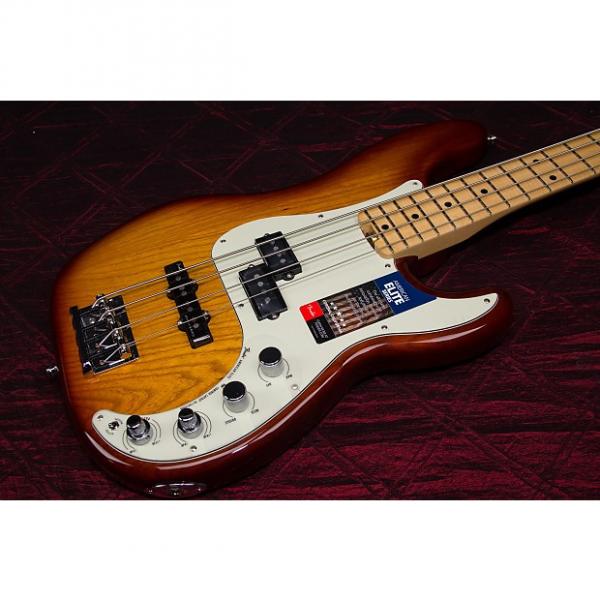Custom NEW Fender American Elite Precision Bass Tobacco Sunburst Auhtorized Dealer Warranty Only 8lbs 12oz! #1 image