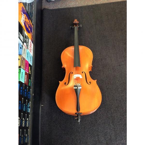 Custom Euro Antique 1/2 Size Cello W/Bag &amp; Glasser Bow #1 image