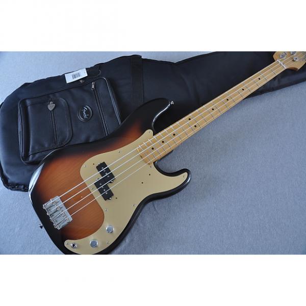 Custom Fender Classic Series '50s Precision Bass Sunburst - Includes Gigbag #1 image