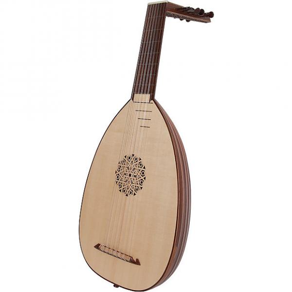Custom Roosebeck 23.62&quot; Deluxe Lute 7 Course Canadian Spruce and Padded Gig Bag #1 image