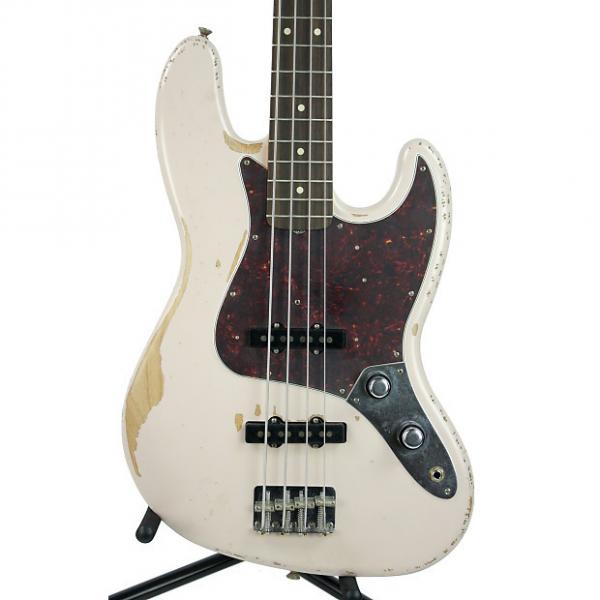 Custom Fender Roadworn Flea Signature Jazz Bass Shell Pink #1 image