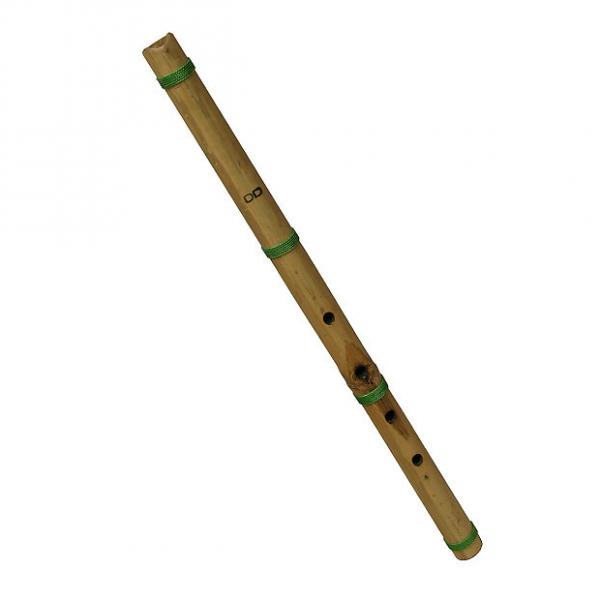 Custom DOBANI 21&quot; Shakuhachi Flute Bamboo Cane 5 Hole Key D #1 image