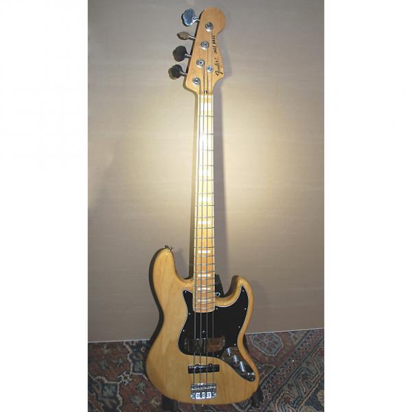 Custom Fender 4 String Jazz Bass (Japan) 1975 reissue Natural #1 image