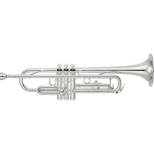 Custom Yamaha YTR3335S Advanced Student Trumpet, Silver (YTR-3335S) #1 image