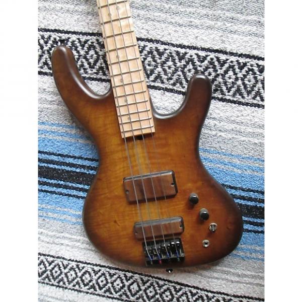 Custom Marco BS 2016 4 string passive bass guitar w lite flats MI usa no shipping pickup anderson ca n ca #1 image