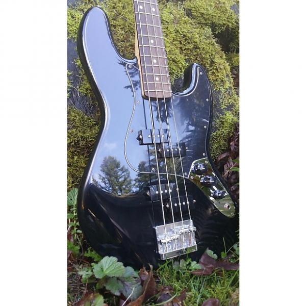 Custom Fender  Blacktop Jazz '10s Black On Black #1 image