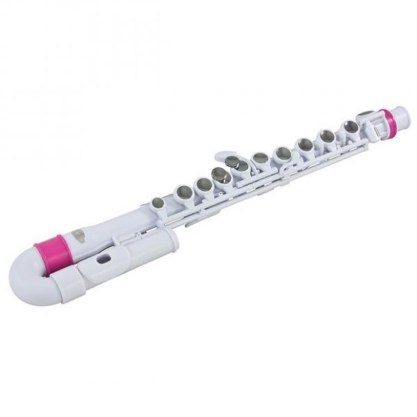Custom Nuvo jFlute, Outfit Including Case And Accessories, White/Pink #1 image
