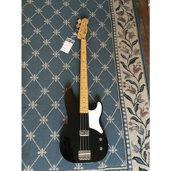 Custom Squier Cabronita Precision Bass 2013 Black #1 image