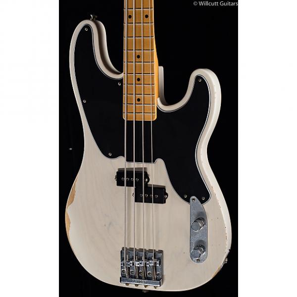 Custom Fender Mike Dirnt Road Worn Precision Bass White Blonde (998) #1 image