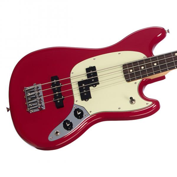 Custom Fender Offset Series Mustang Bass PJ - Torino Red - Short Scale Electric Bass Guitar - 0144050558 #1 image