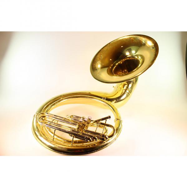 Custom Yamaha YSH-411 Lacquered Brass Sousaphone GREAT HORN! #1 image