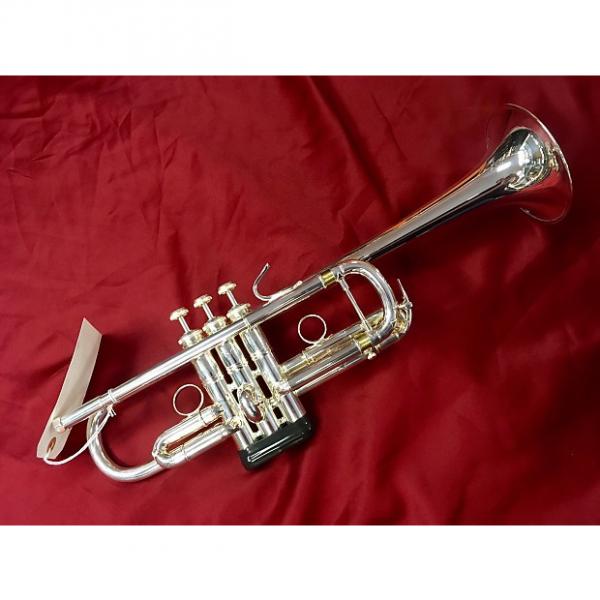 Custom Bach 229 Chicago C Trumpet 2015 Silver Plate - Free shipping! #1 image