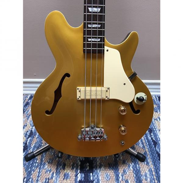 Custom Epiphone Jack Casady Signature Bass 2000s Classic Metallic Gold #1 image