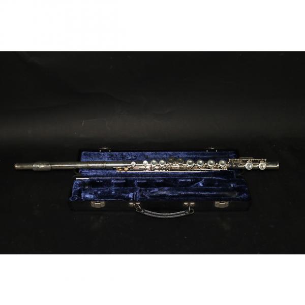 Custom Vintage Artley silver flute model 18-0 with Hard Case, PRISTINE condition #1 image