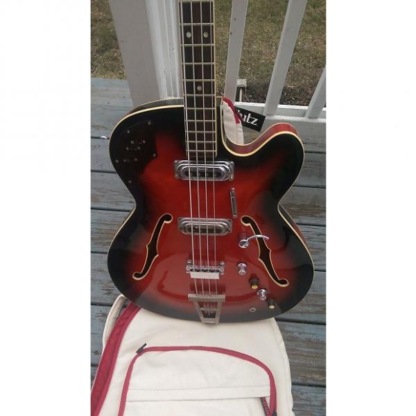 Custom Framus Bill Wyman Star Bass 1960? red #1 image