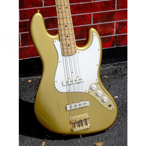 Custom Fender Jazz Bass 1981 Gold #1 image