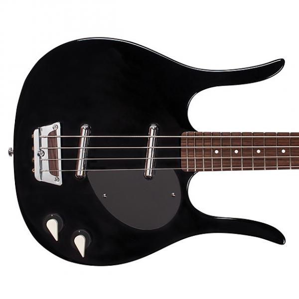 Custom Danelectro Longhorn Bass Black #1 image