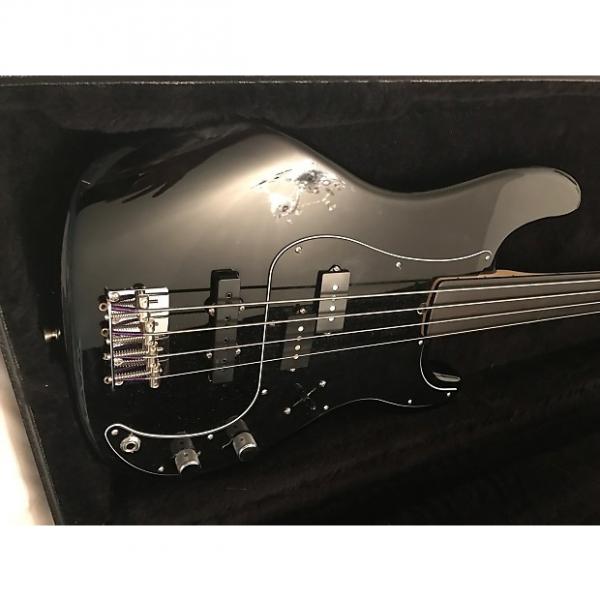 Custom Used Fender Tony Franklin Fretless Bass 2016 Black #1 image