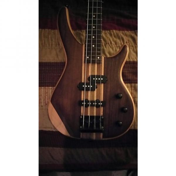 Custom Unbranded Boogie 80s Natural Electric Bass Vintage #1 image