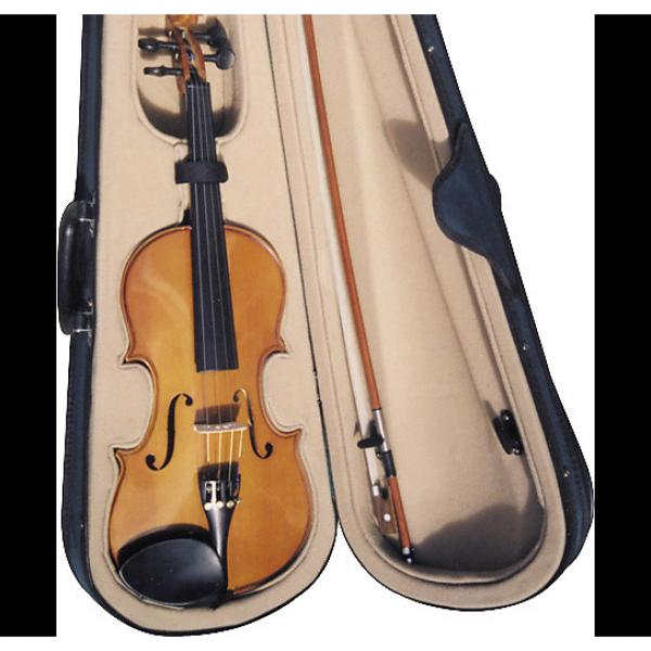 Custom New Palatino VN-300 VN300 4/4 all solid wood Violin w/ case and bow #1 image