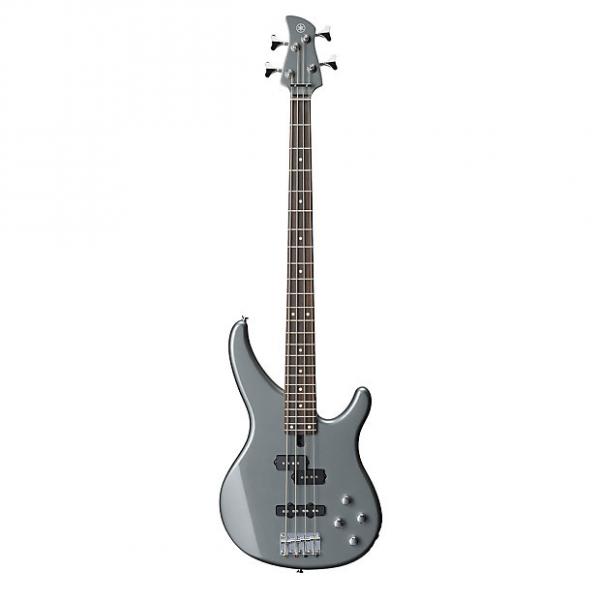 Custom Yamaha TRBX204 Active 4-String Electric Bass Guitar Rosewood Grey Gray Metallic #1 image