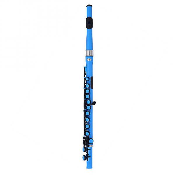 Custom Nuvo NSF6 Student Flute in Electric Blue #1 image