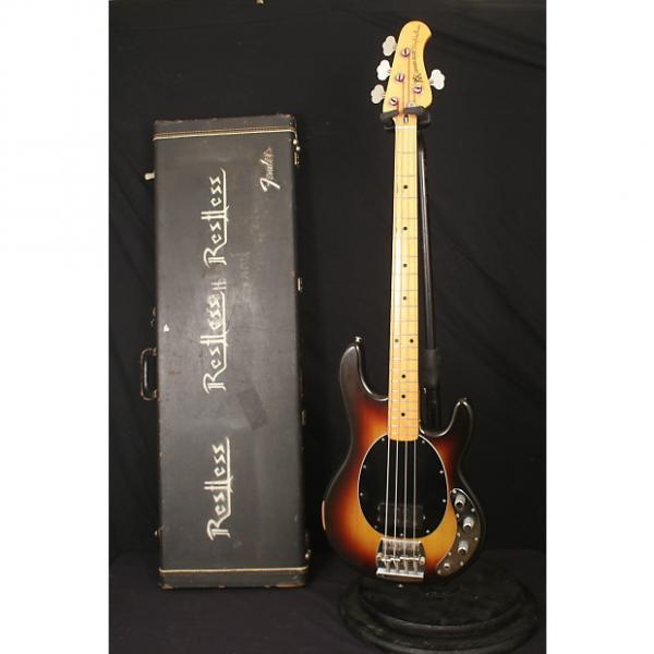 Custom Pre Ernie Ball Music Man Stingray 1978 Sunburst all original with EPOXY + a Fender hardshell case #1 image