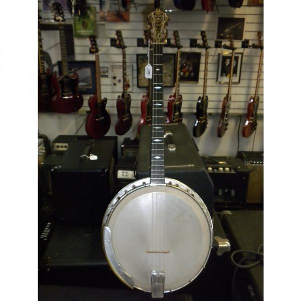 Custom Gretsch orchestrella 1926 tenor banjo 1920,s maple/nickel #1 image